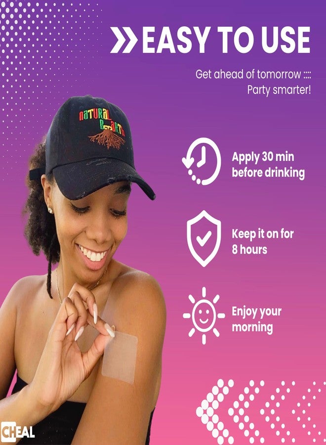 Cheal Party Recovery Patch 5 Pack - Natural Replenishing Formula for Better Mornings | Before Drinking Use - Image 3